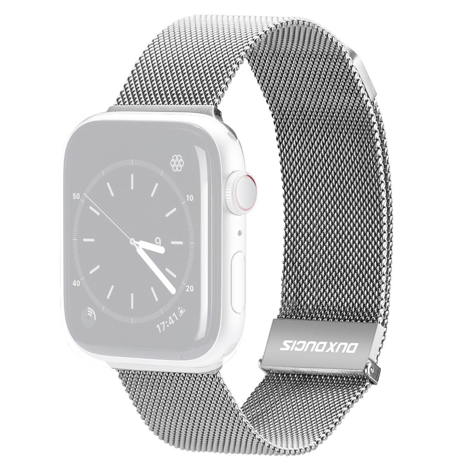 DUX DUCIS Watch Band for Apple Watch Series 9 8 7 41mm 6 5 4 SE (2022) SE (2023) SE 40mm 3 2 1 38mm Stainless Steel Milanese Wrist Strap DUX DUCIS Watch Band for Apple Watch Series 9 8 7 41mm 6 5 4 SE (2022) SE (2023) SE 40mm 3 2 1 38mm Stainless Steel Milanese Wrist Strap